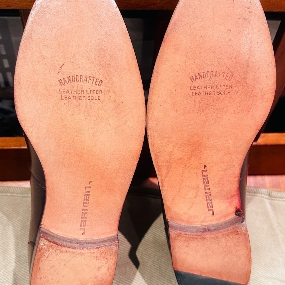 Jarman Tassel Burgundy Loafers. - Picture 4 of 14